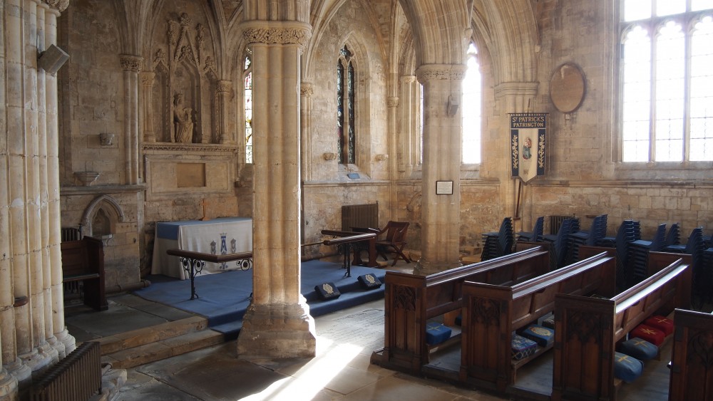 The South transept abd Lady chapel